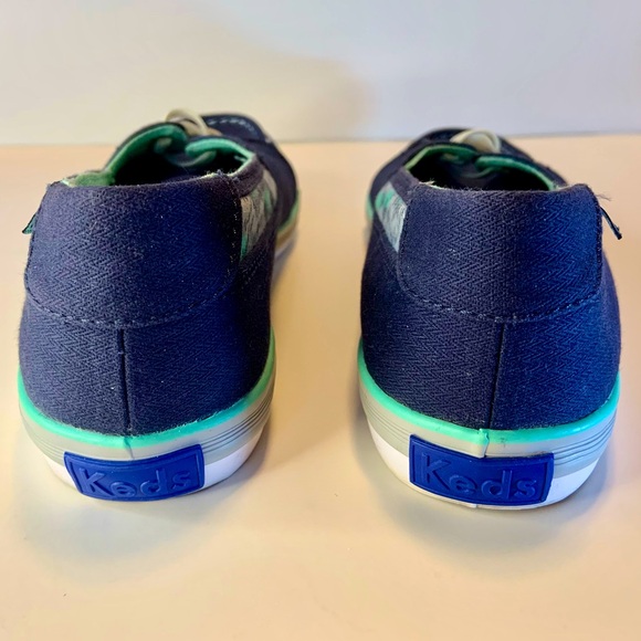 KEDS Women's Navy Blue Canvas Sneakers Casual Comfort Shoes Low Top Size 8.5 - Picture 14 of 16